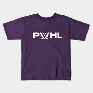 PWHL text logo Kids T-Shirt